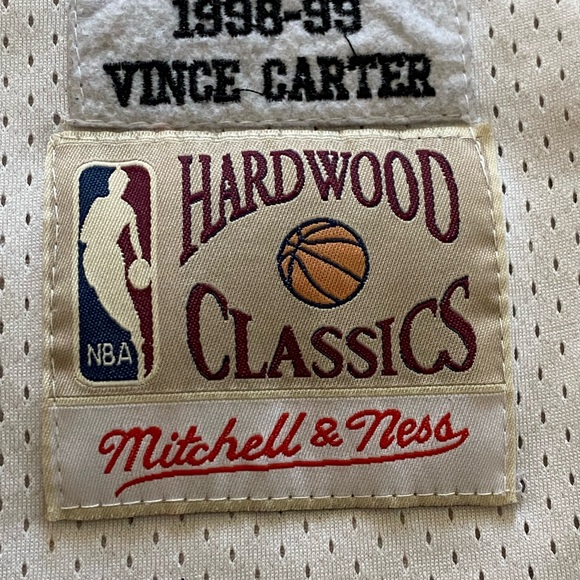 NBA Mitchell & Ness Raptors Jersey #15 Vince Carter Hardwood Classics/Size M 40 - Picture 2 of 16